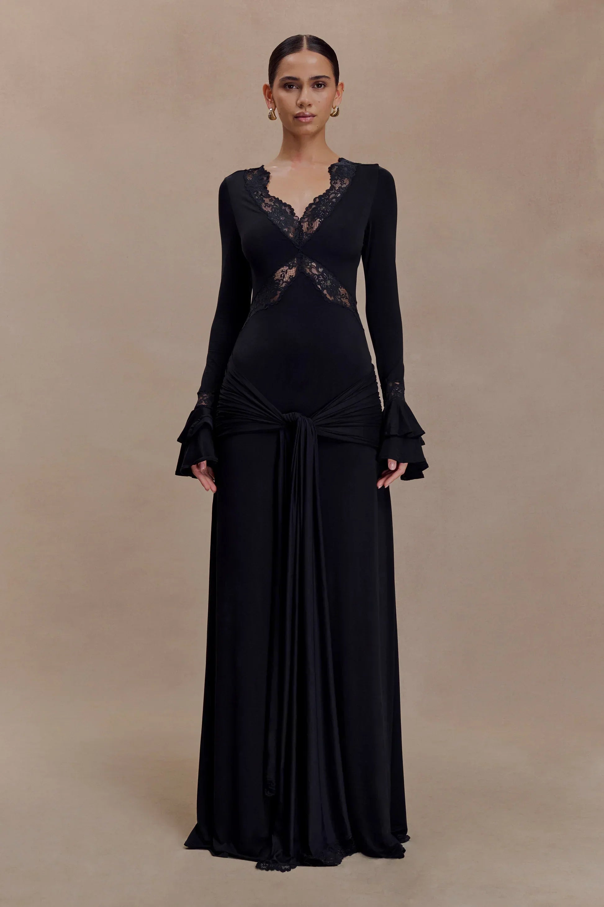 Seraphine™ | VESTIDO MAXI ENCAJE