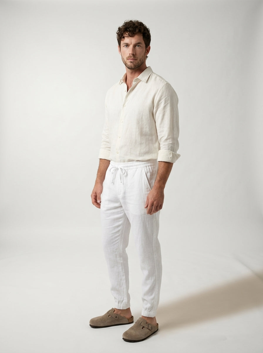 Pantalones de Lino