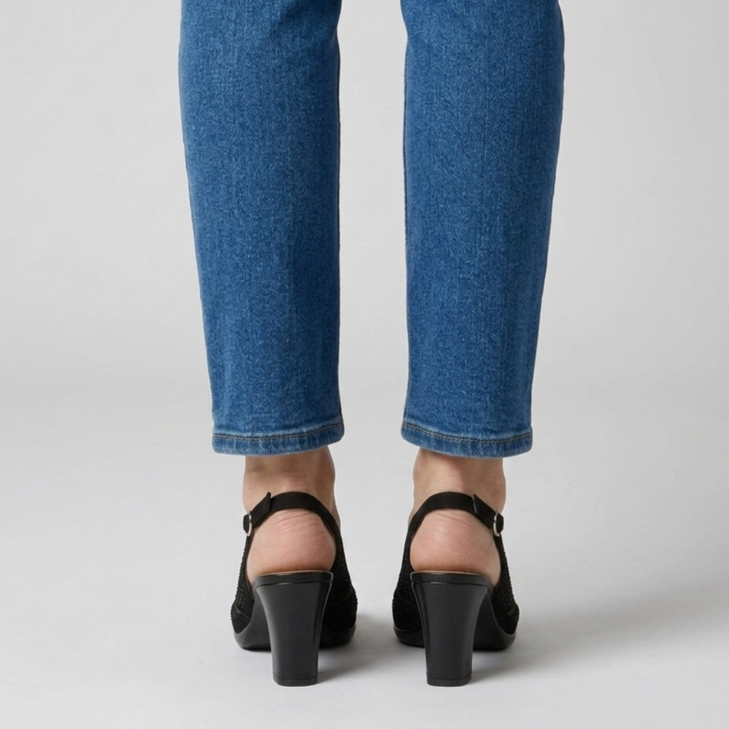 Nami - Sandalia cómoda de mujer con tacón