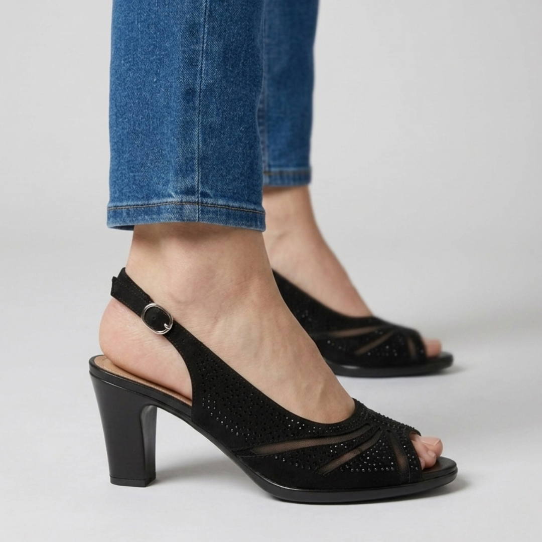 Nami - Sandalia cómoda de mujer con tacón
