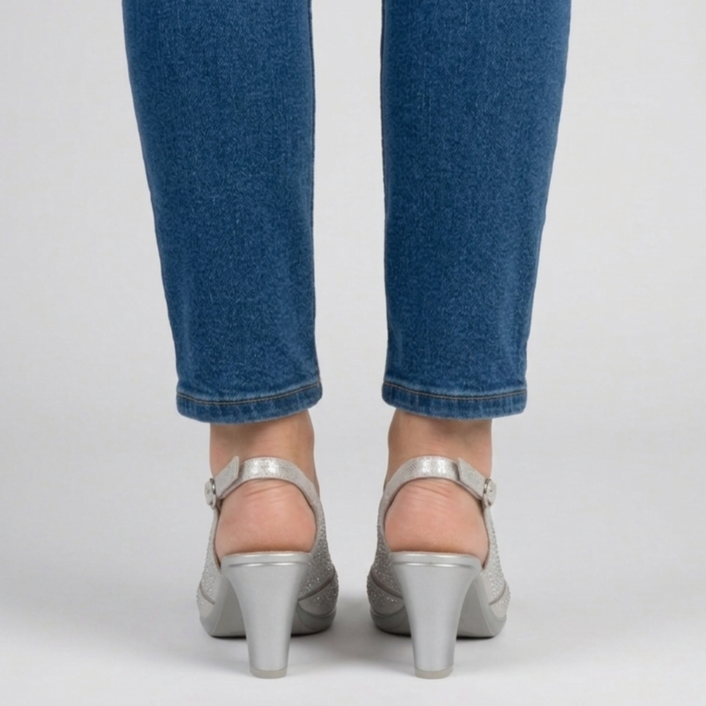 Nami - Sandalia cómoda de mujer con tacón