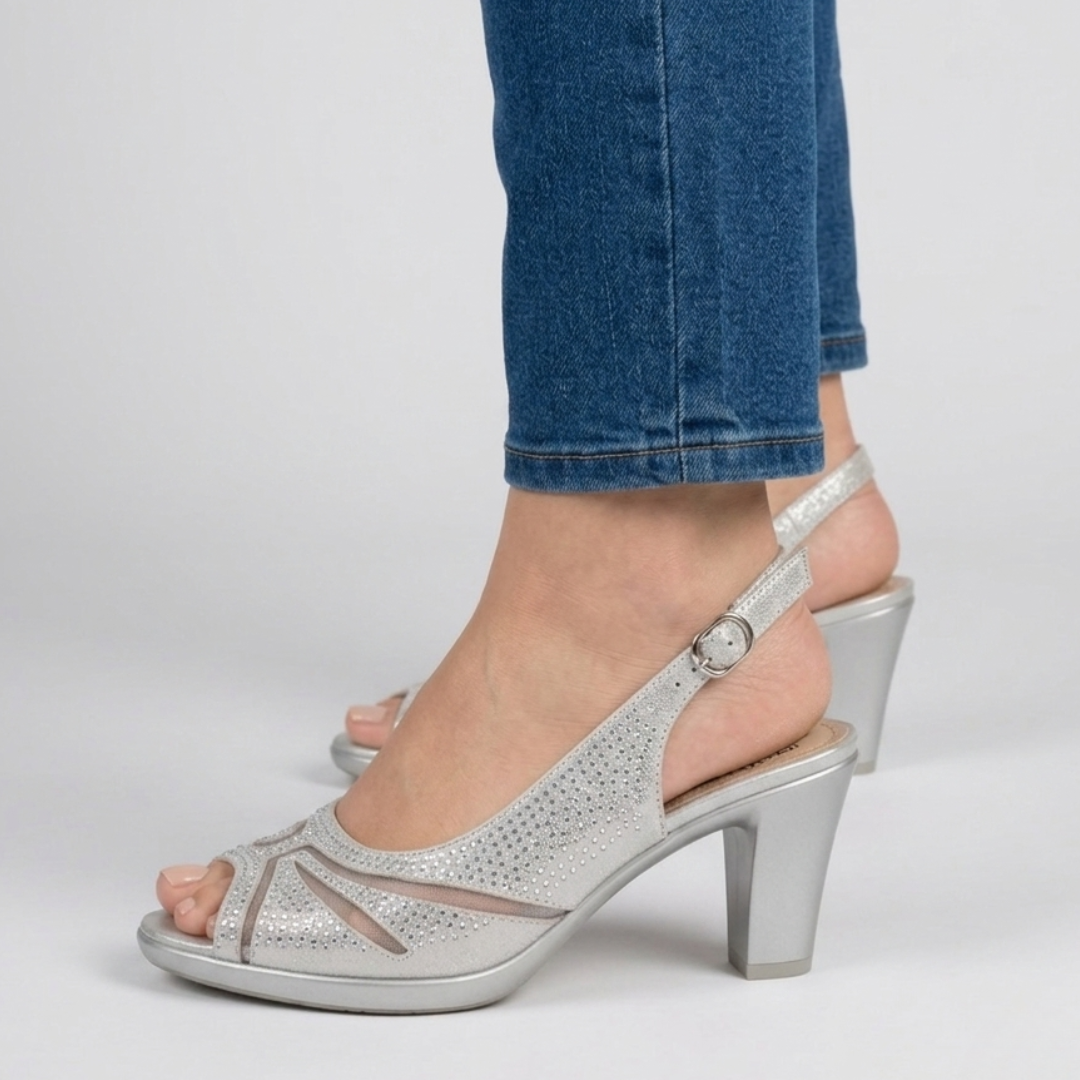 Nami - Sandalia cómoda de mujer con tacón