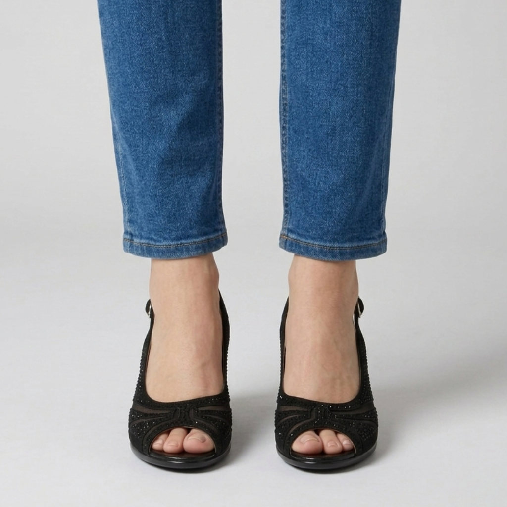 Nami - Sandalia cómoda de mujer con tacón
