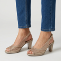 Nami - Sandalia cómoda de mujer con tacón