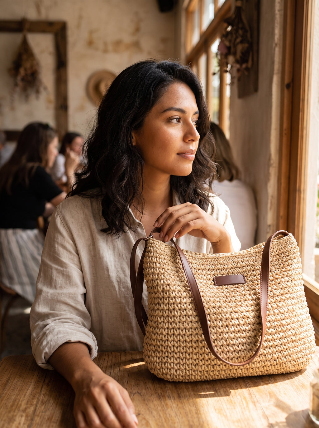 Bolso cruzado Strawy