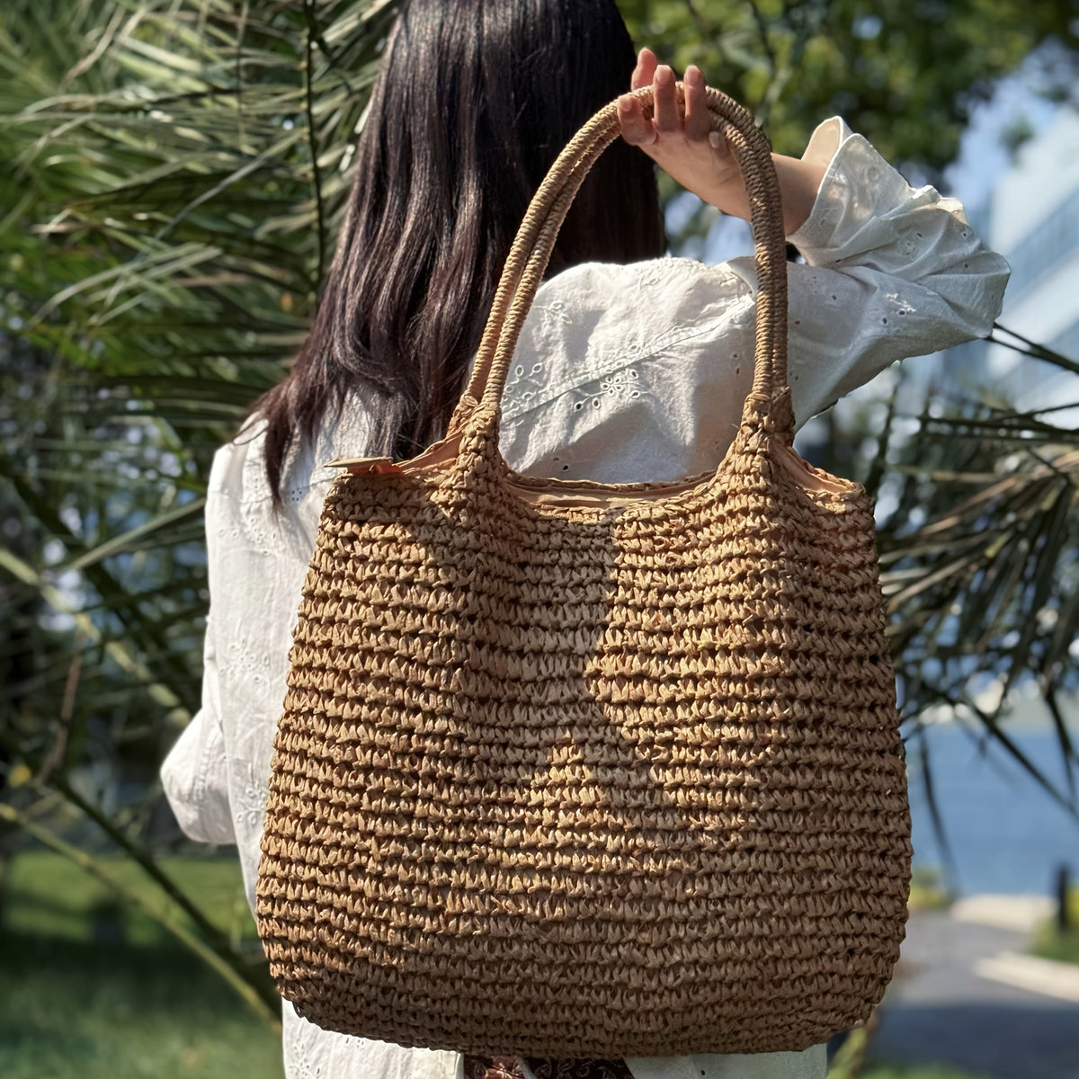 Bolso Matilde detalle del trenzado